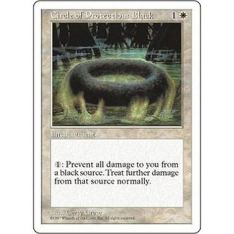Circle of Protection: Black | 5th Edition