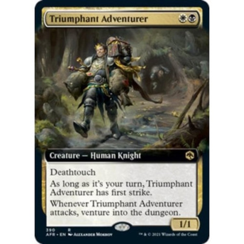 Triumphant Adventurer (Extended Art) | Adventures in the Forgotten Realms