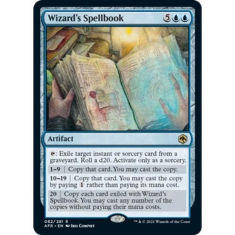Wizard’s Spellbook (foil) | Adventures in the Forgotten Realms