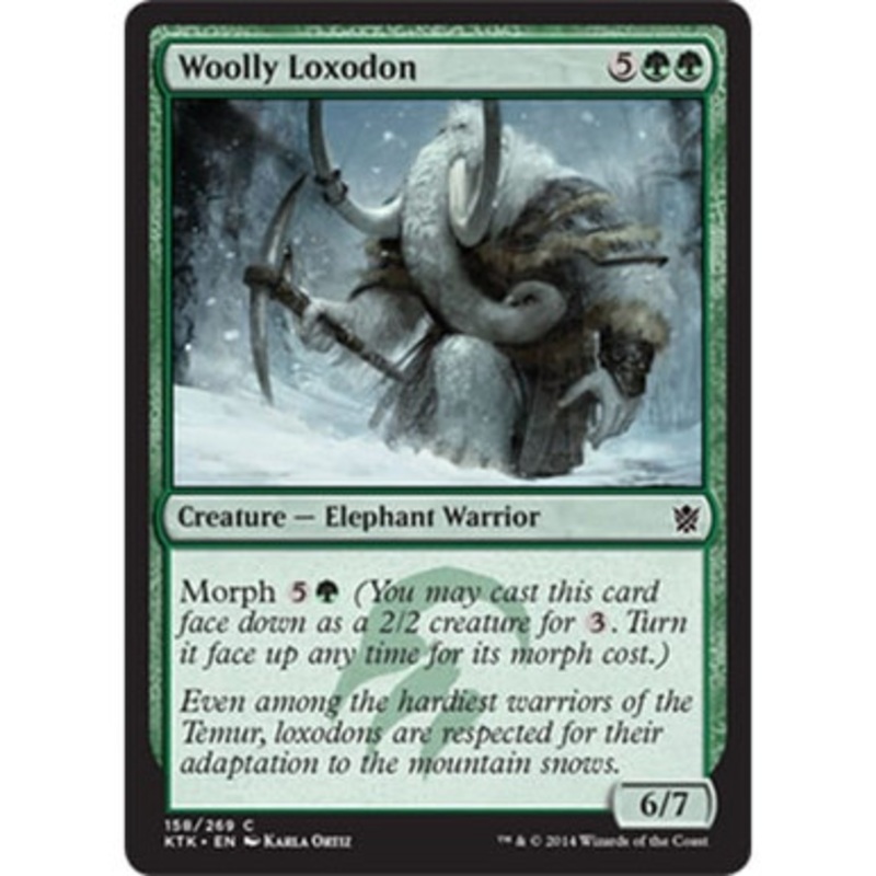 Woolly Loxodon | Khans of Tarkir