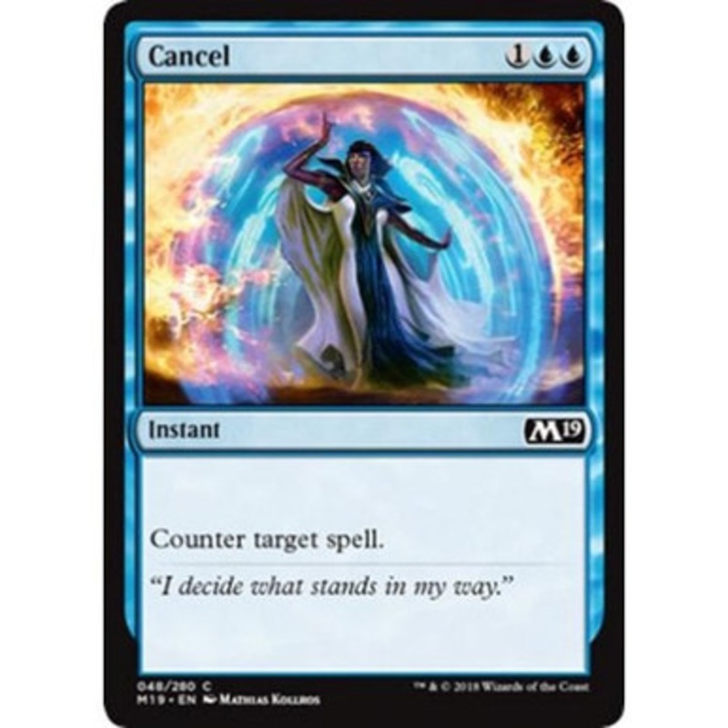 Cancel (foil) | Core Set 2019