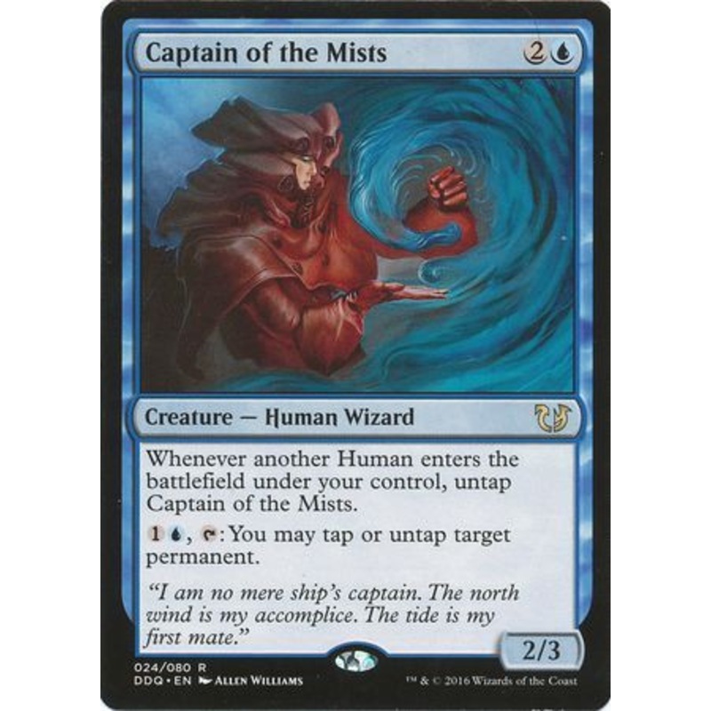 Captain of the Mists | Duel Decks: Blessed vs. Cursed