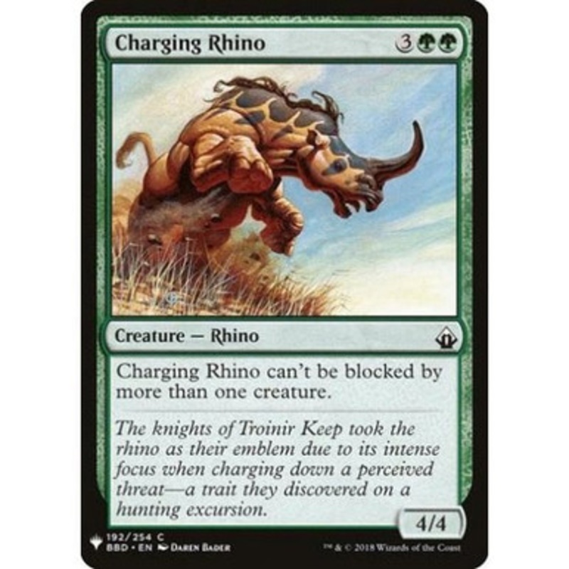Charging Rhino | Mystery Booster