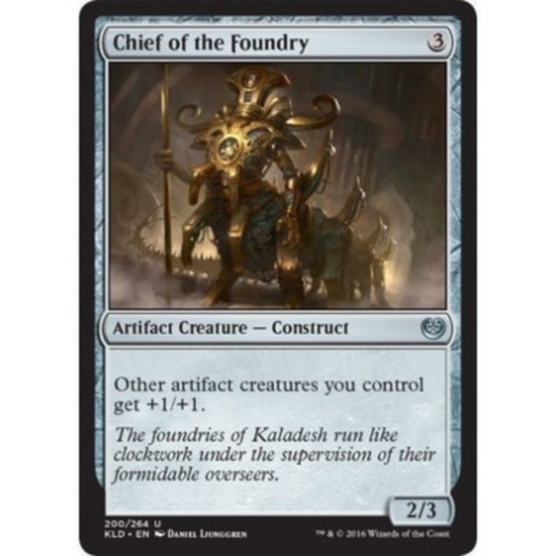 Chief of the Foundry (foil) | Kaladesh