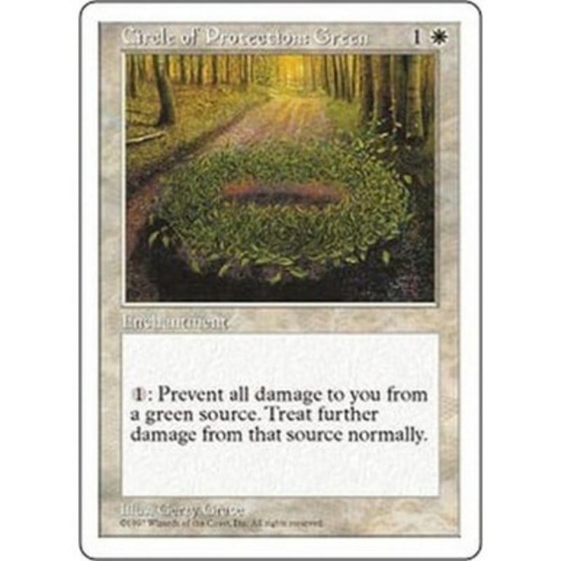 Circle of Protection: Green | 5th Edition