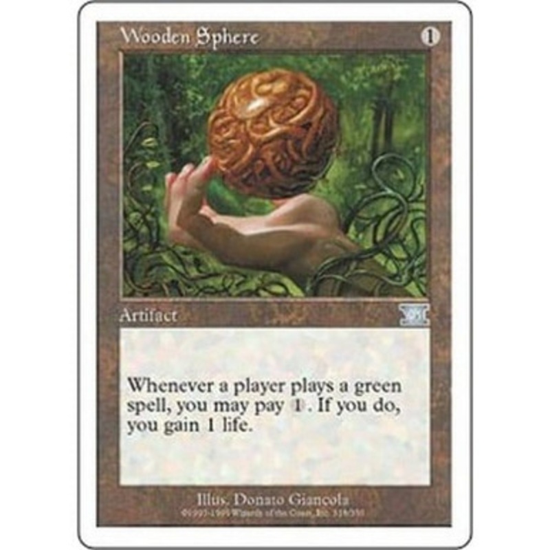 Wooden Sphere | 6th Edition