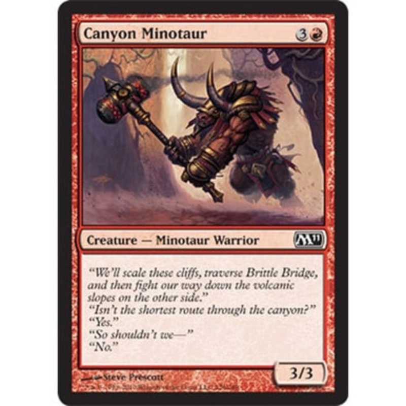 Canyon Minotaur | Magic 2011 Core Set