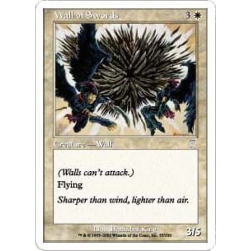 Wall of Swords (foil) | 7th Edition