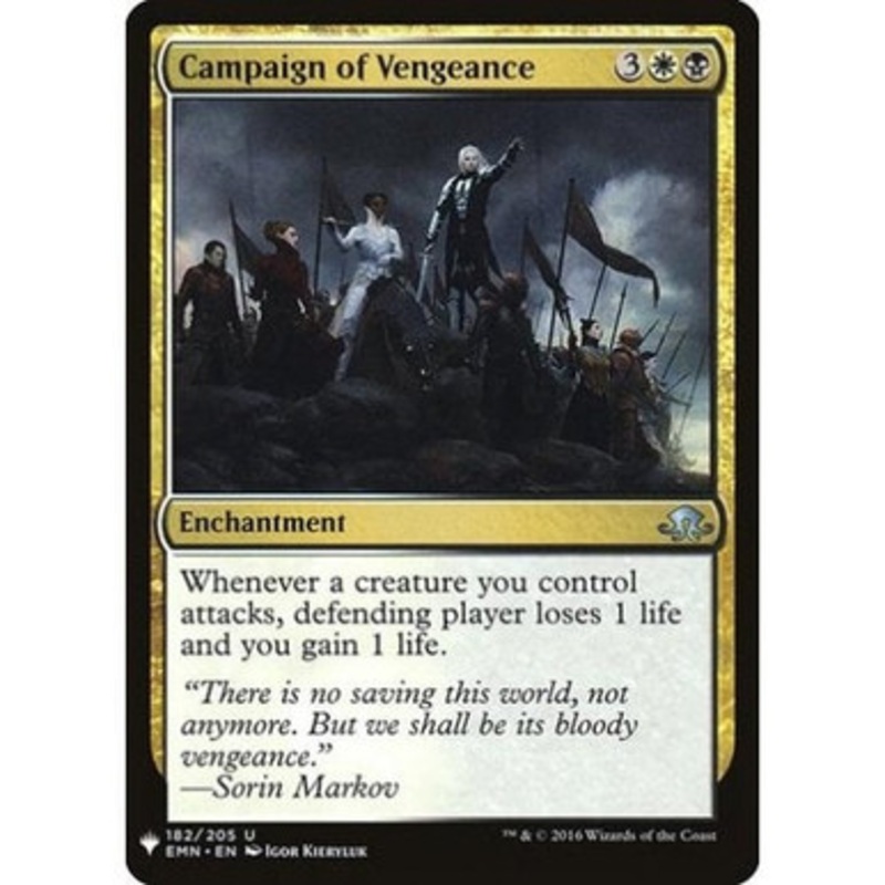 Campaign of Vengeance | Mystery Booster