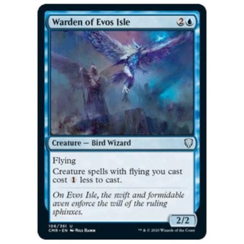 Warden of Evos Isle (foil) | Commander Legends