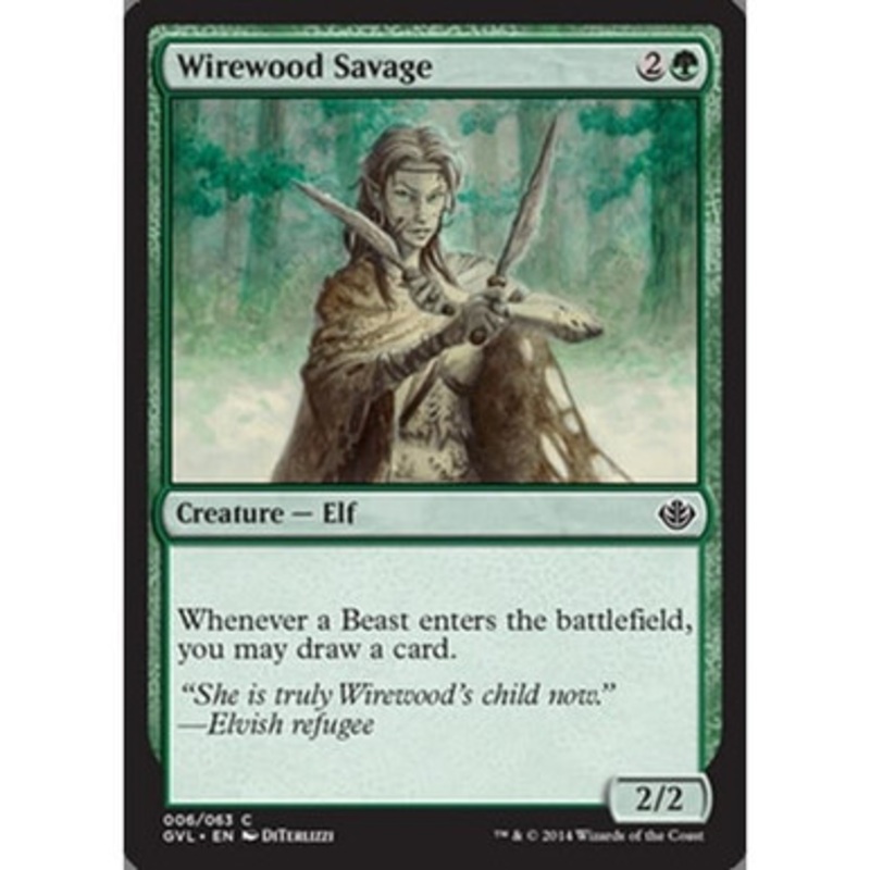 Wirewood Savage | Duel Decks Anthology