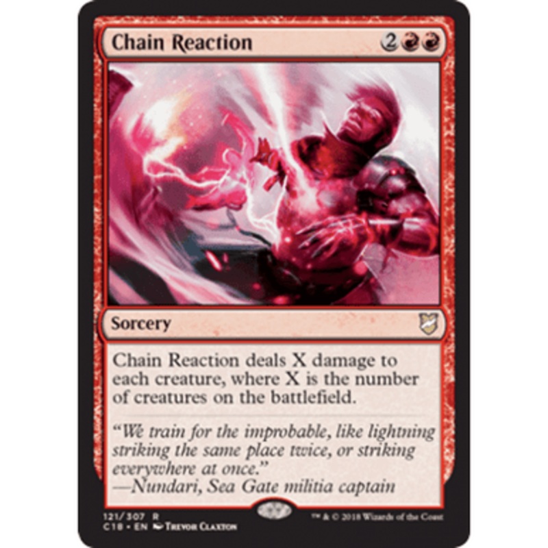 Chain Reaction | Commander 2018