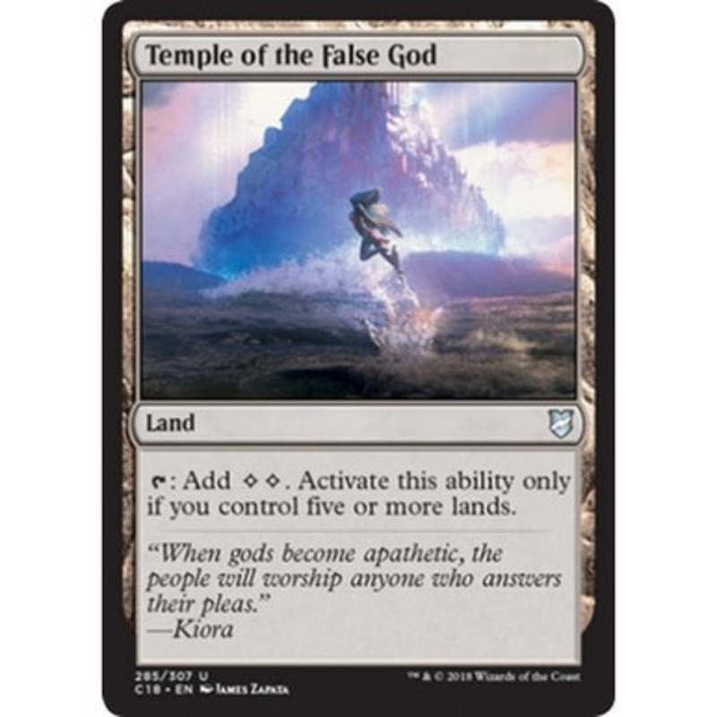 Temple of the False God | Commander 2018