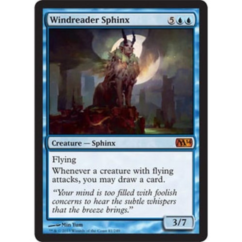 Windreader Sphinx | Magic 2014 Core Set