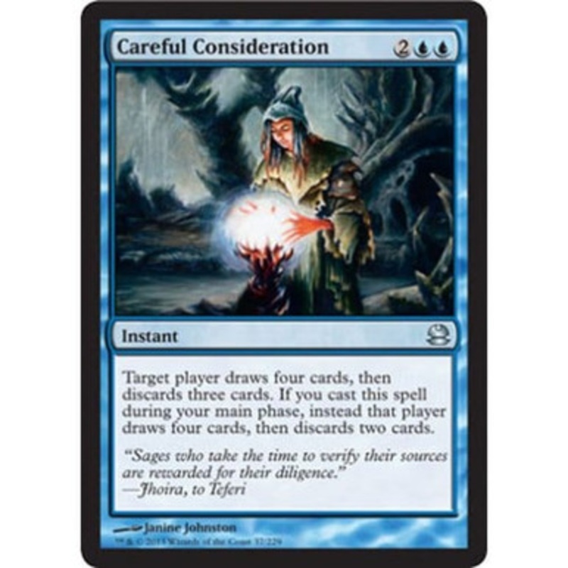 Careful Consideration | Modern Masters