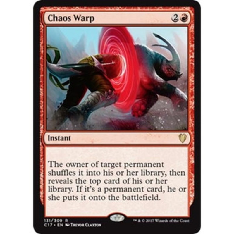 Chaos Warp | Commander 2017