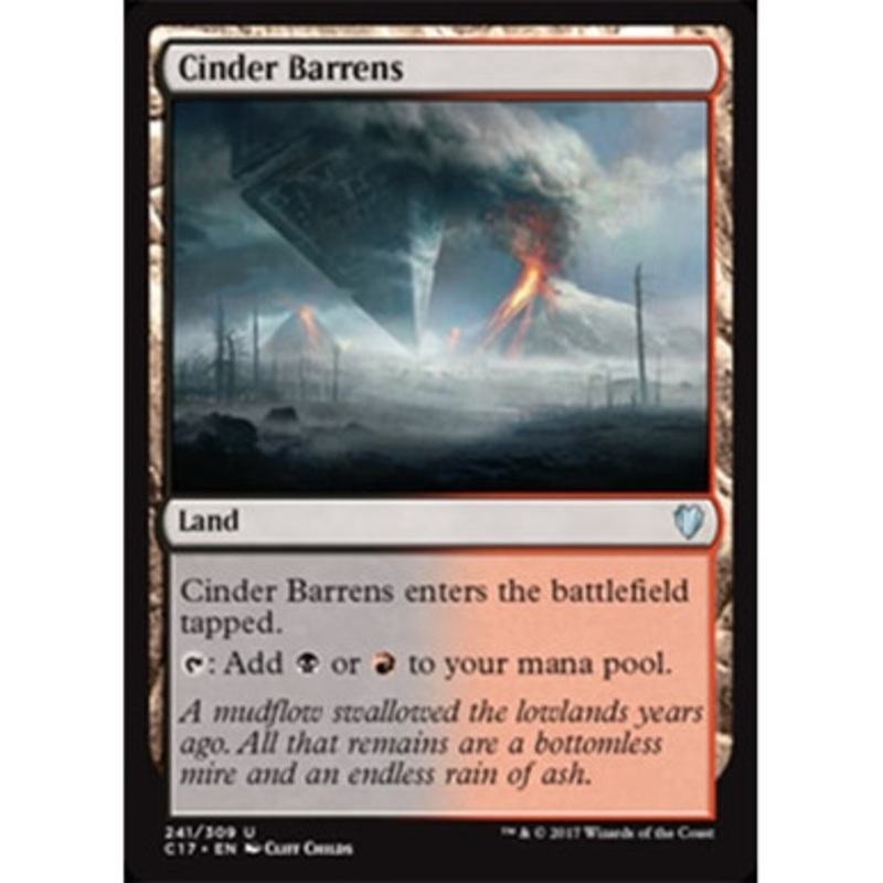 Cinder Barrens | Commander 2017