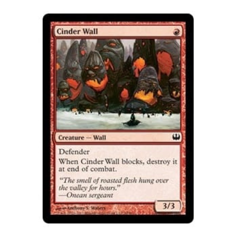 Cinder Wall | Duel Decks: Knights vs. Dragons