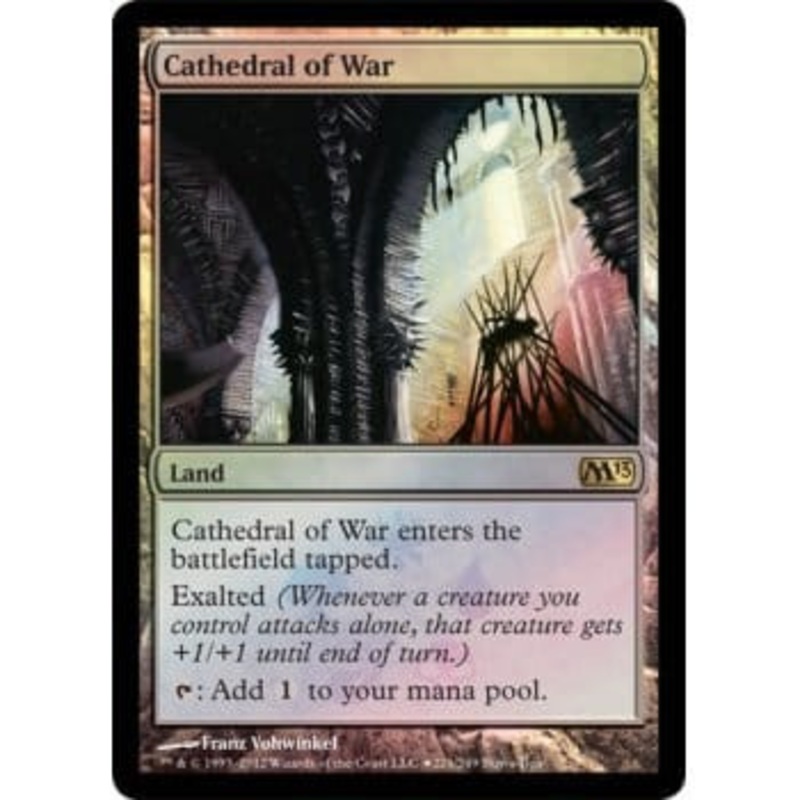 Cathedral of War (Magic 2013 Buy a Box Promotion) | Promotional Cards