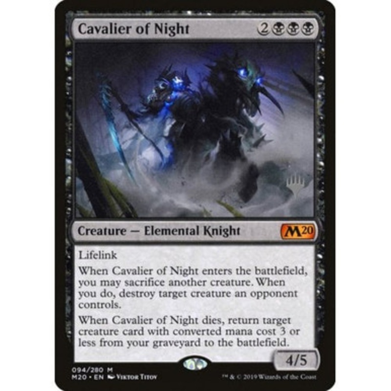 Cavalier of Night (Promo Pack foil) | Promotional Cards