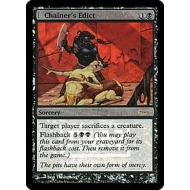 Chainer’s Edict (FNM foil) | Promotional Cards