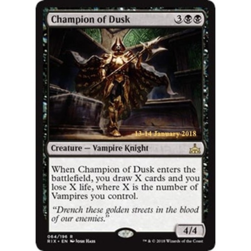 Champion of Dusk (Rivals of Ixalan Prerelease Foil) | Promotional Cards