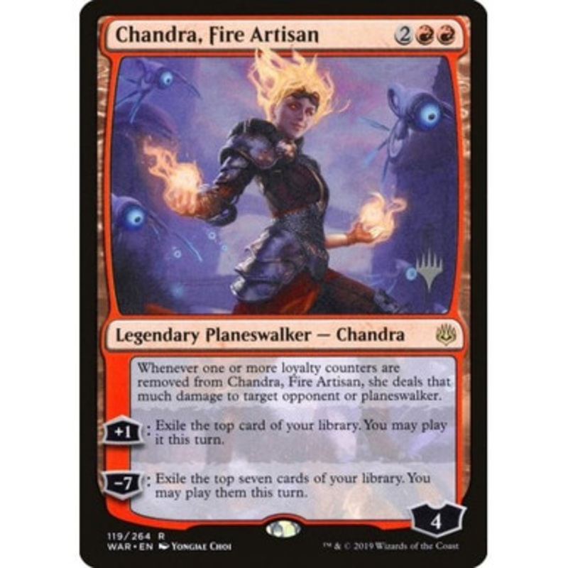 Chandra, Fire Artisan (Promo Pack non-foil) | Promotional Cards