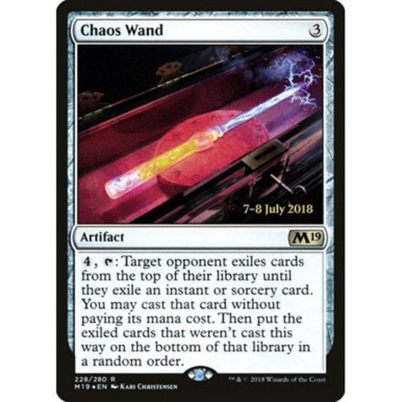 Chaos Wand (Core 2019 Prerelease foil) | Promotional Cards