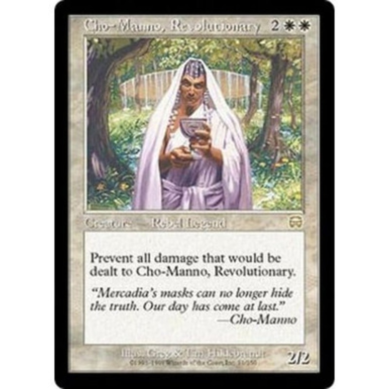 Cho-Manno, Revolutionary (foil) | Mercadian Masques