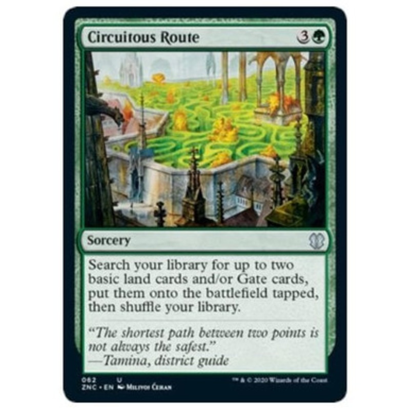 Circuitous Route | Zendikar Rising Commander