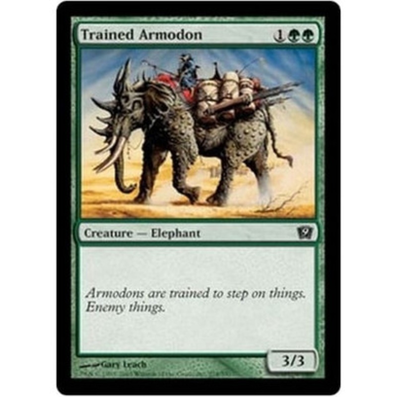 Trained Armodon (foil) | 9th Edition