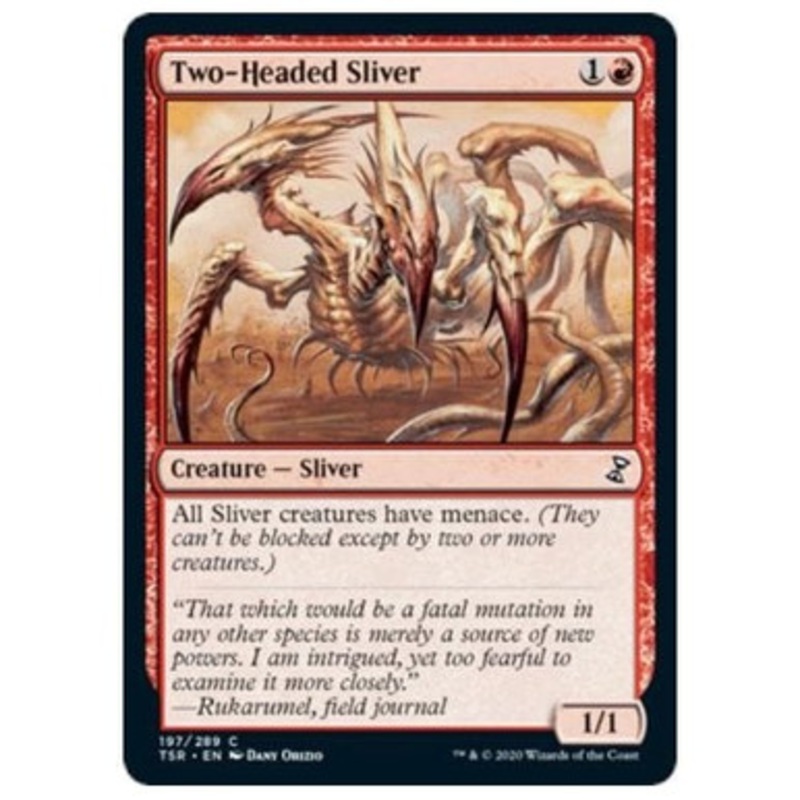 Two-Headed Sliver (foil) | Time Spiral Remastered