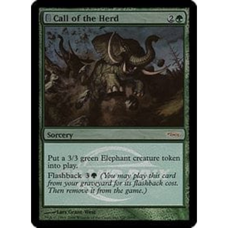 Call of the Herd (Grand Prix 2008 foil) | Promotional Cards