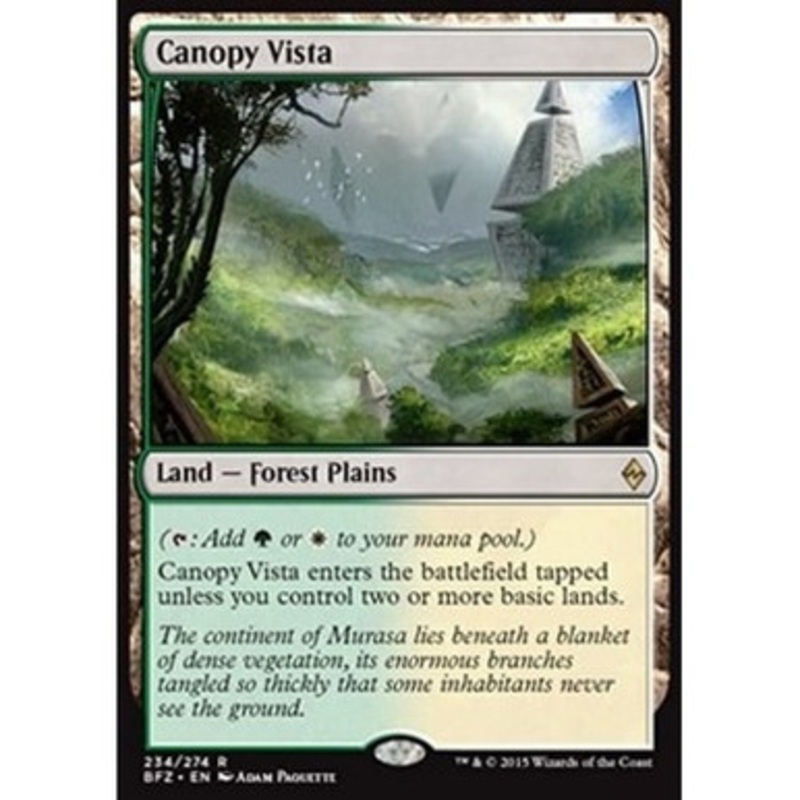 Canopy Vista (Standard Series Promo) | Promotional Cards