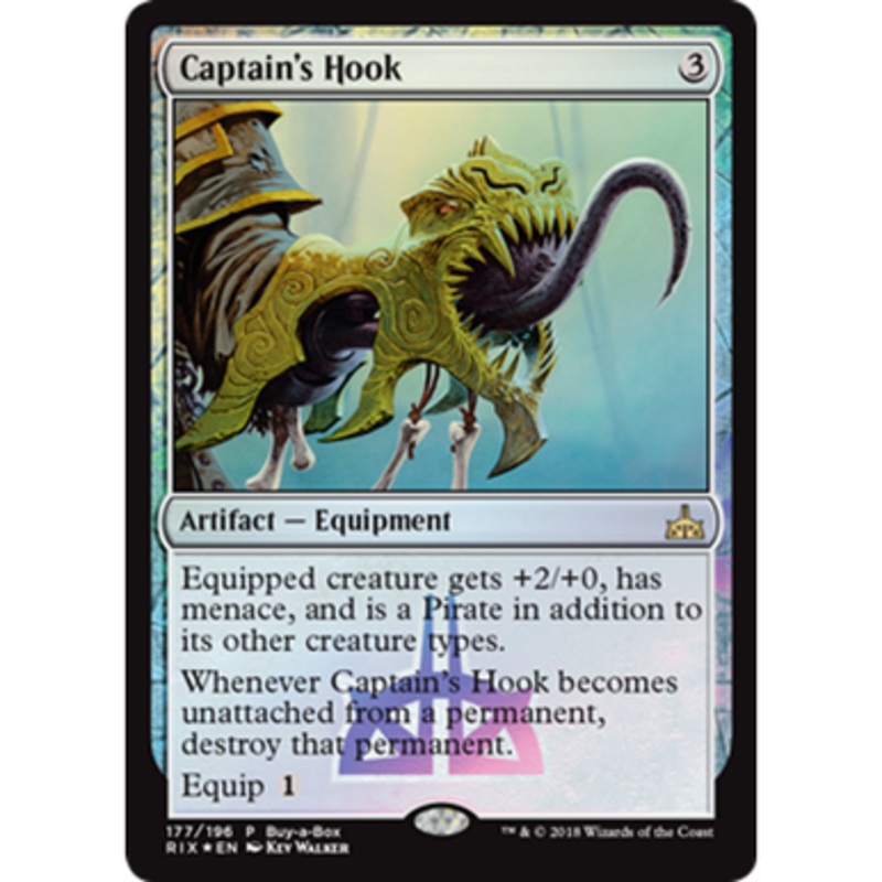 Captain’s Hook (Rivals of Ixalan Buy-a-Box Promo) | Promotional Cards