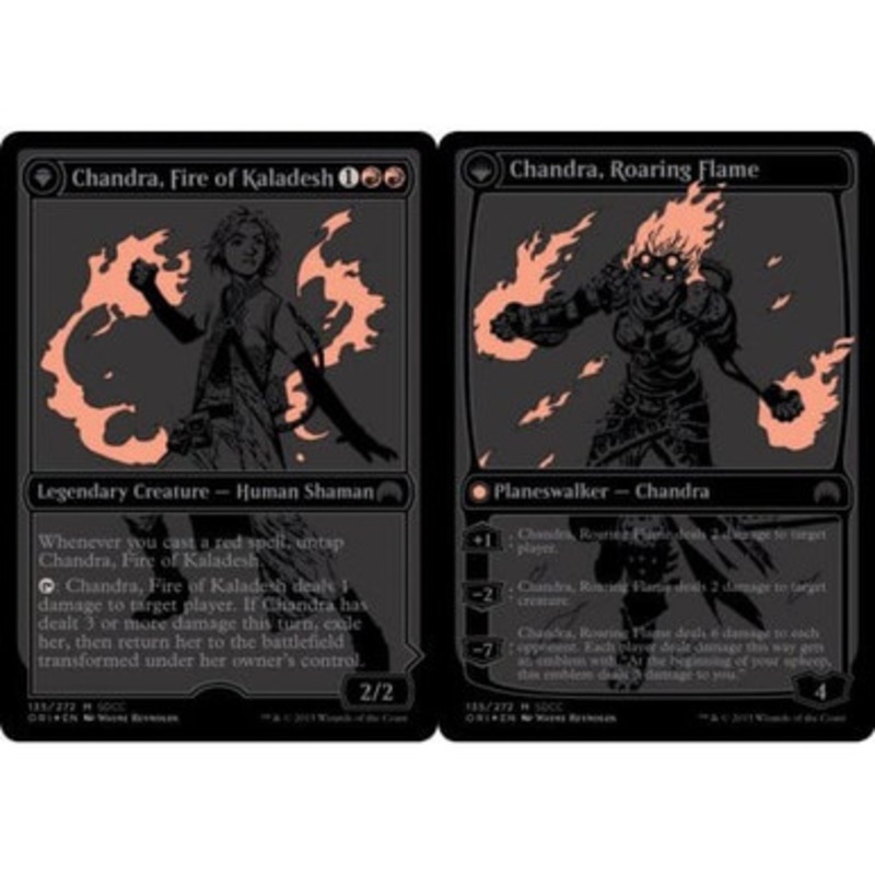 Chandra, Fire of Kaladesh (Chandra, Roaring Flame) (SDCC Promo 2015 foil) | Promotional Cards