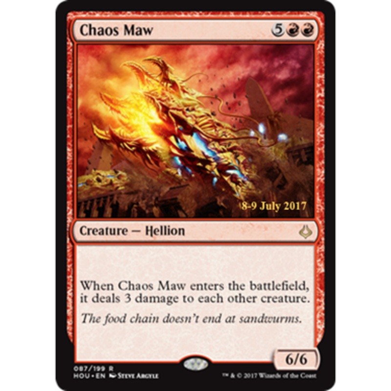 Chaos Maw (Hour of Devastation Prerelease Foil) | Promotional Cards