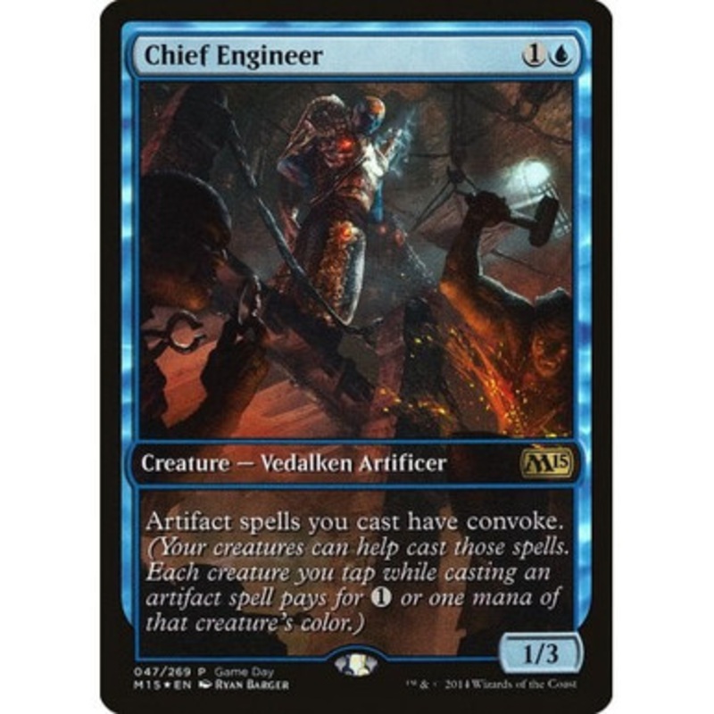 Chief Engineer (Magic 2015 Game Day foil) | Promotional Cards