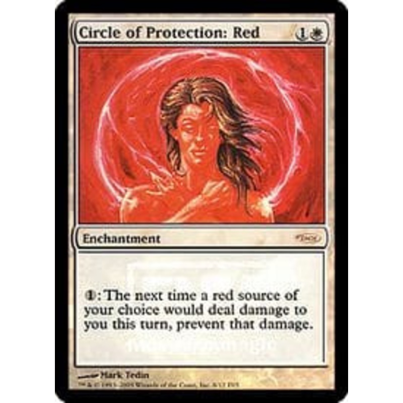 Circle of Protection: Red (FNM foil) | Promotional Cards