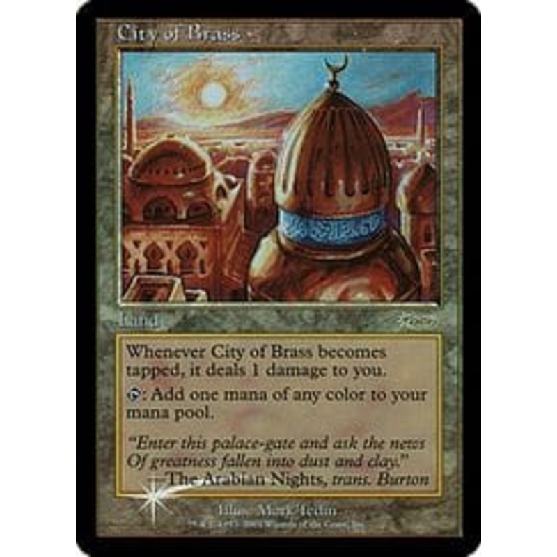 City of Brass (Junior Super Series foil) | Promotional Cards