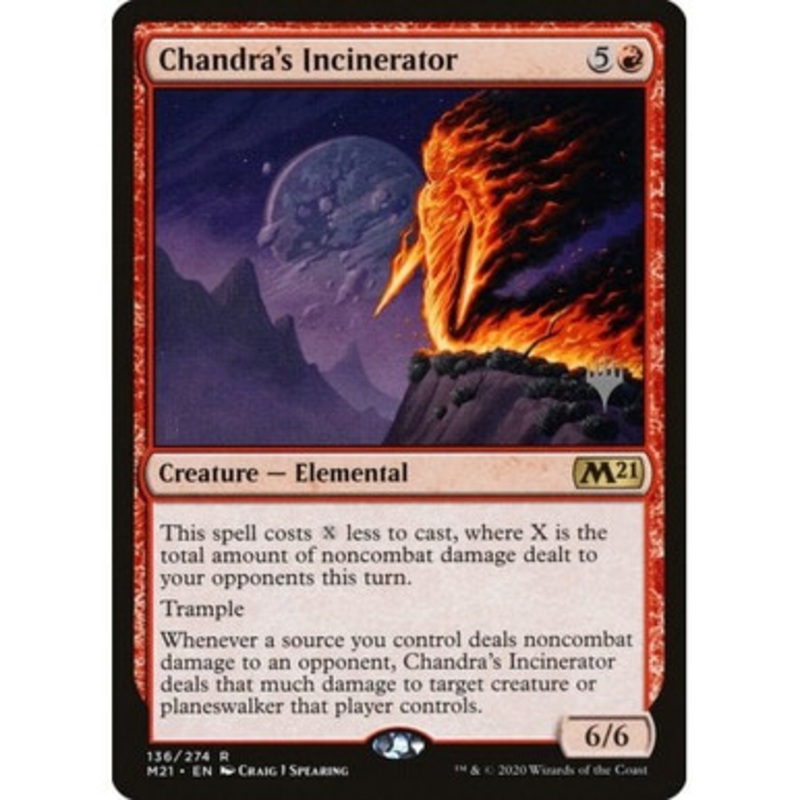 Chandra’s Incinerator (Promo Pack non-foil) | Promotional Cards