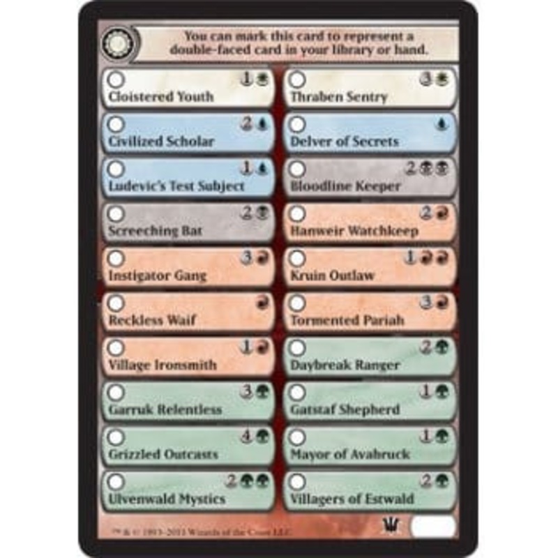 Checklist Card | Innistrad