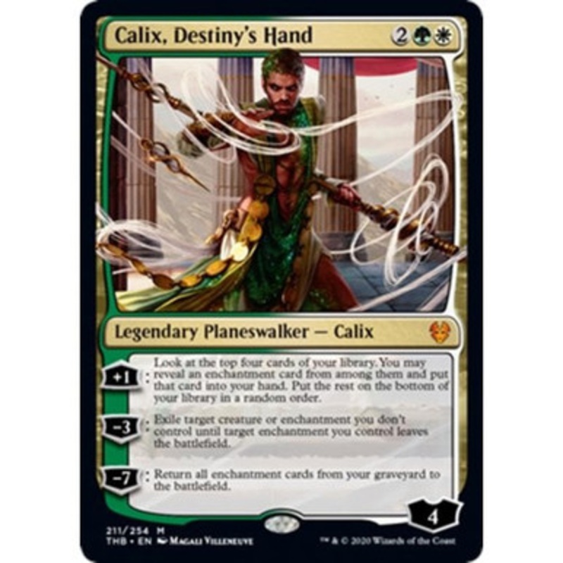 Calix, Destiny’s Hand (foil) | Theros Beyond Death