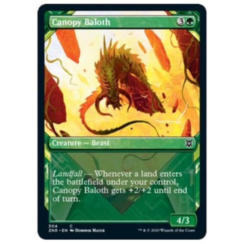 Canopy Baloth (Showcase Frame) | Zendikar Rising