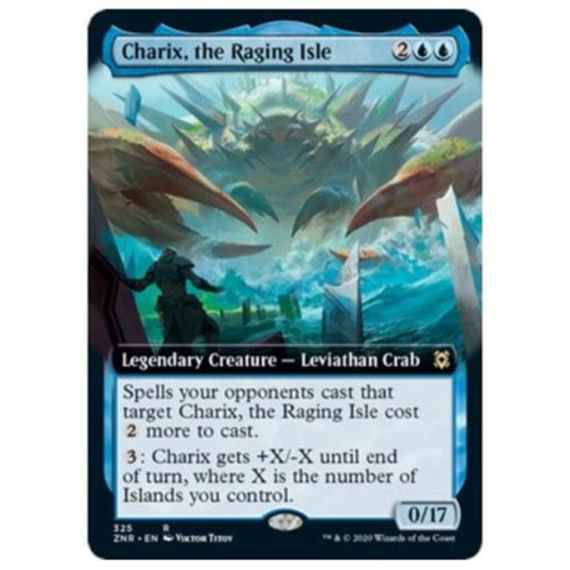 Charix, the Raging Isle (Extended Art) | Zendikar Rising