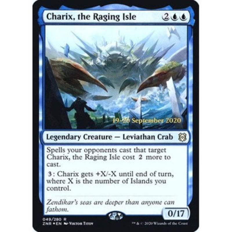 Charix, the Raging Isle (Zendikar Rising Prerelease foil) | Zendikar Rising