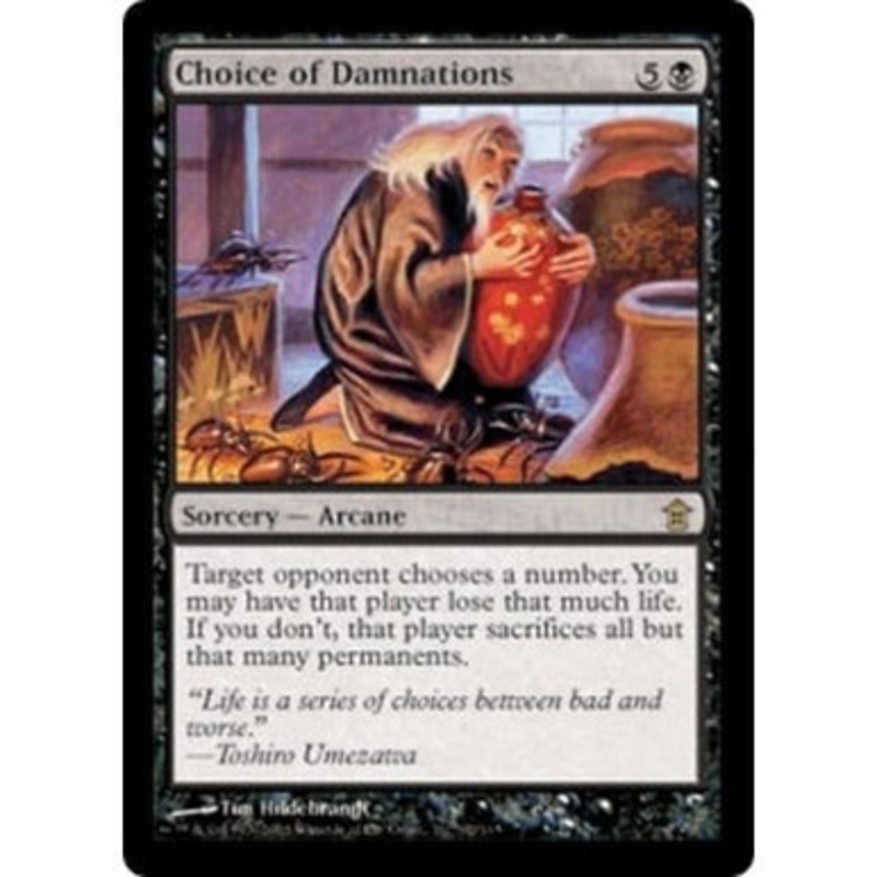 Choice of Damnations (foil) | Saviors of Kamigawa