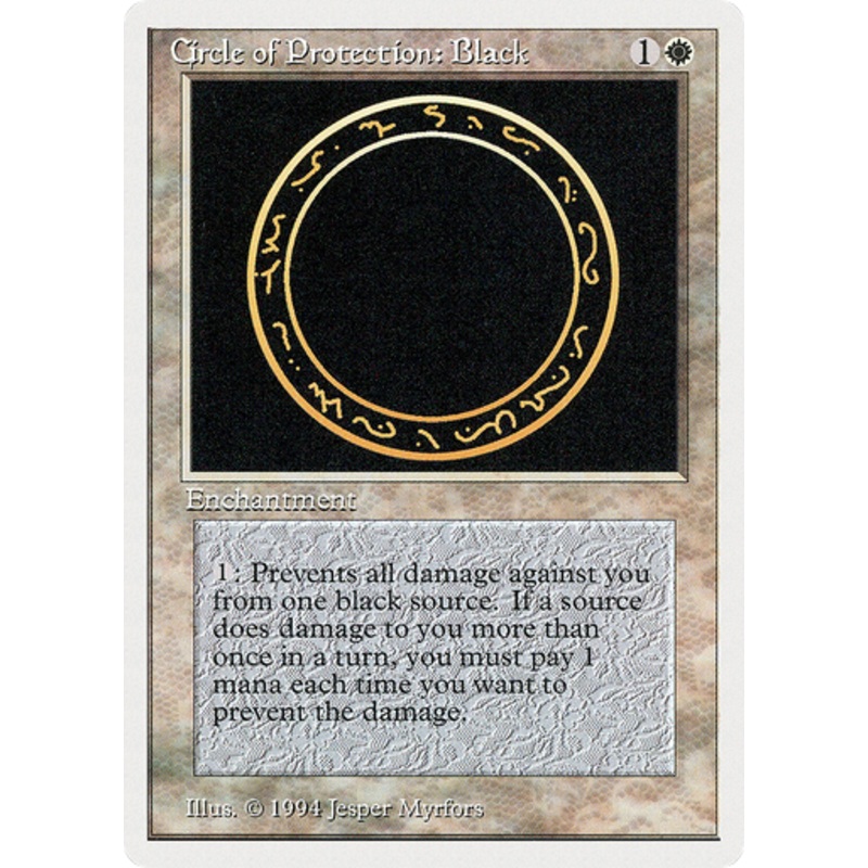 Circle of Protection: Black (Summer Magic)