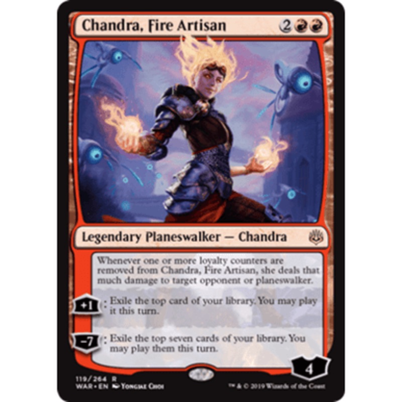Chandra, Fire Artisan | War of the Spark