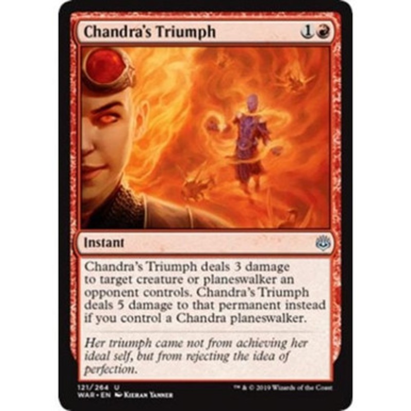 Chandra’s Triumph (foil) | War of the Spark